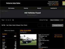 Tablet Screenshot of extremeauto1.com